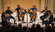 Sextet of strings playing at the Gearan Center, Geneva NY.
